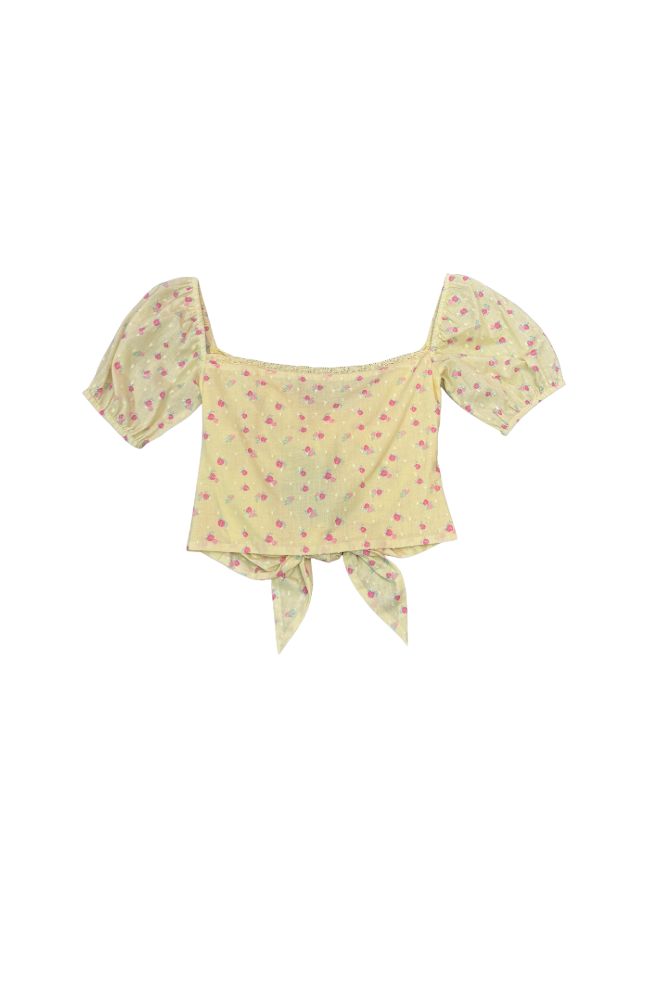 Girls Noa Tie Back Top