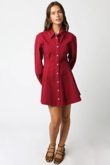 Lea Button Dress