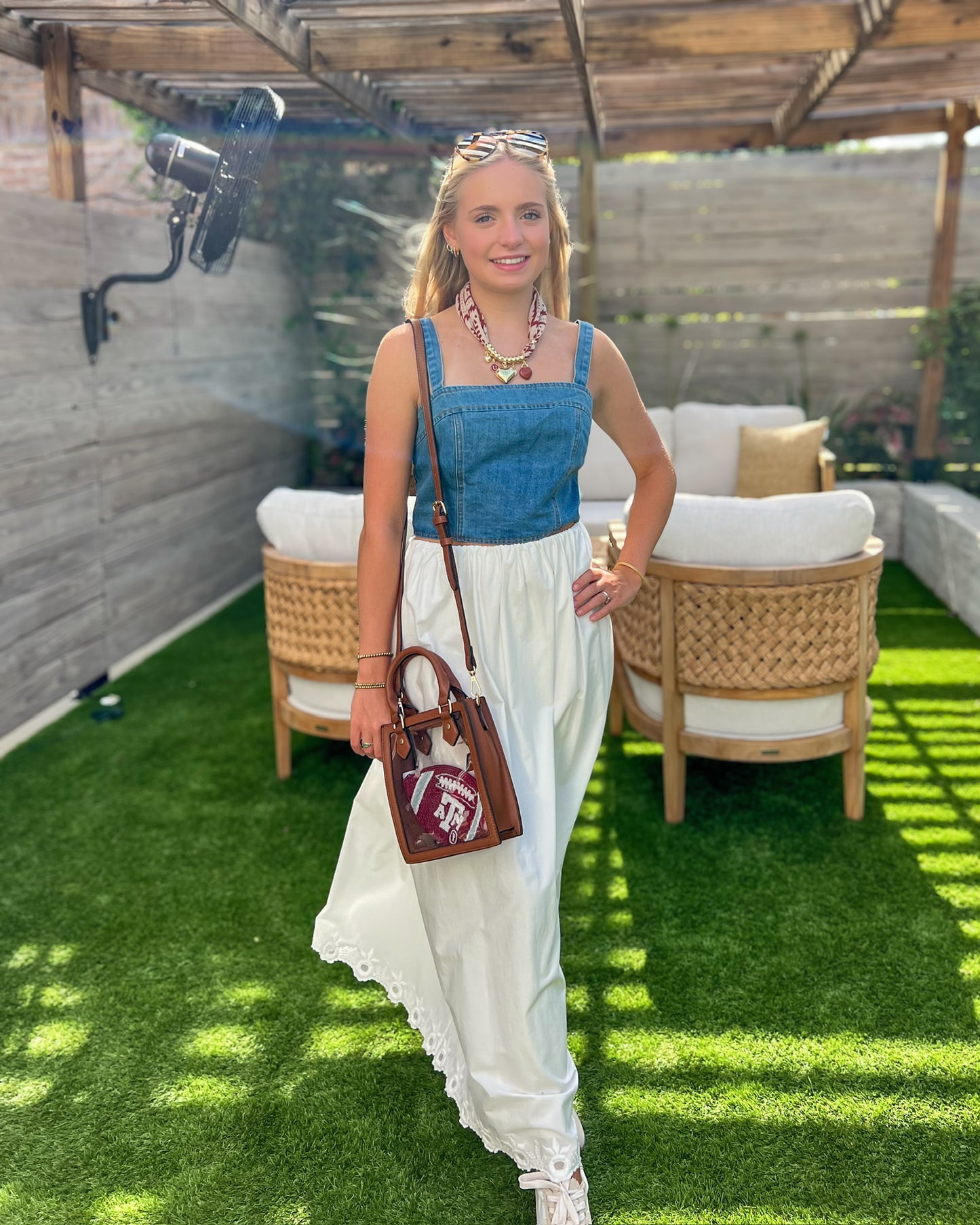 Elise Clear Crossbody Bag