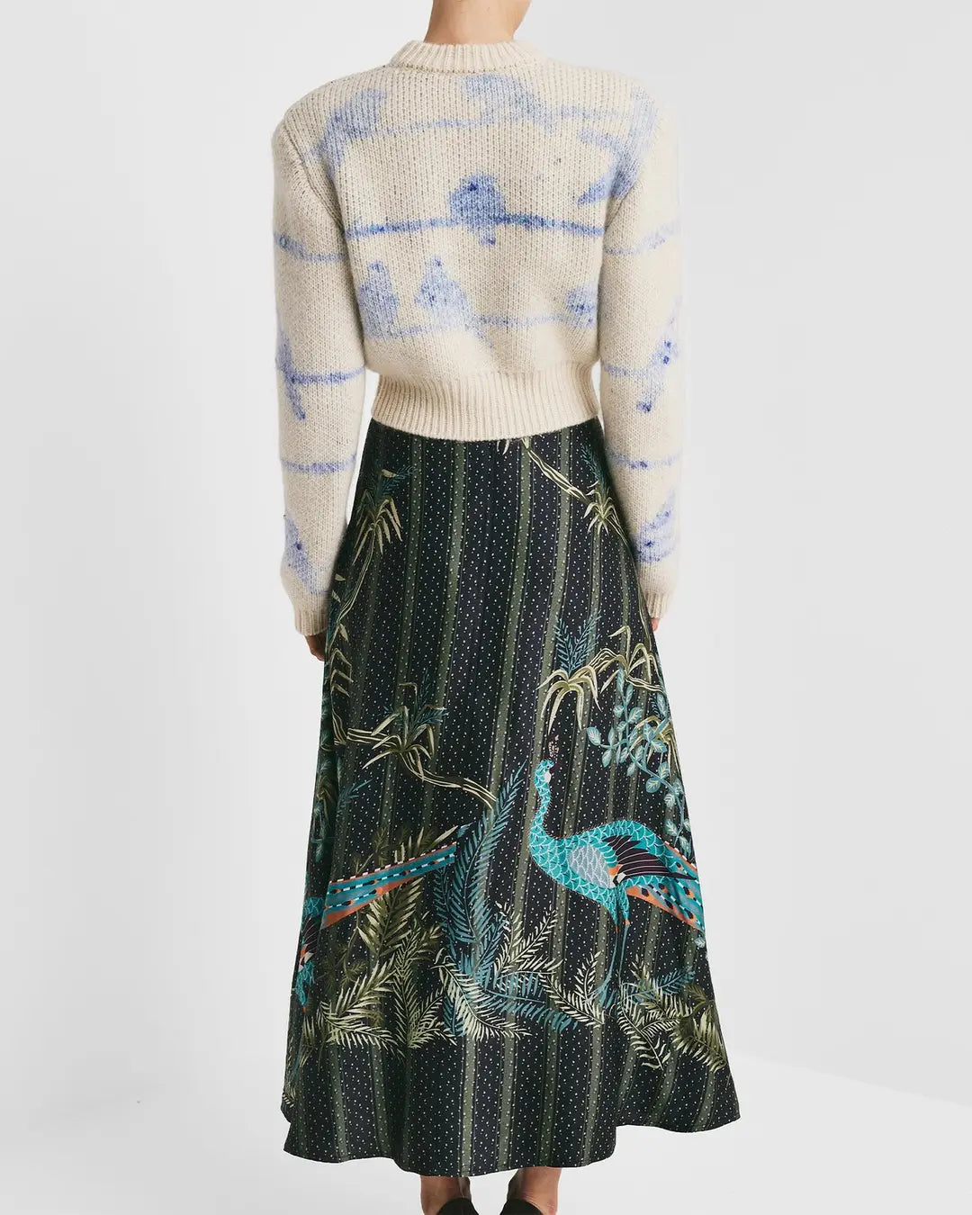 Jacquard Knit Sweater