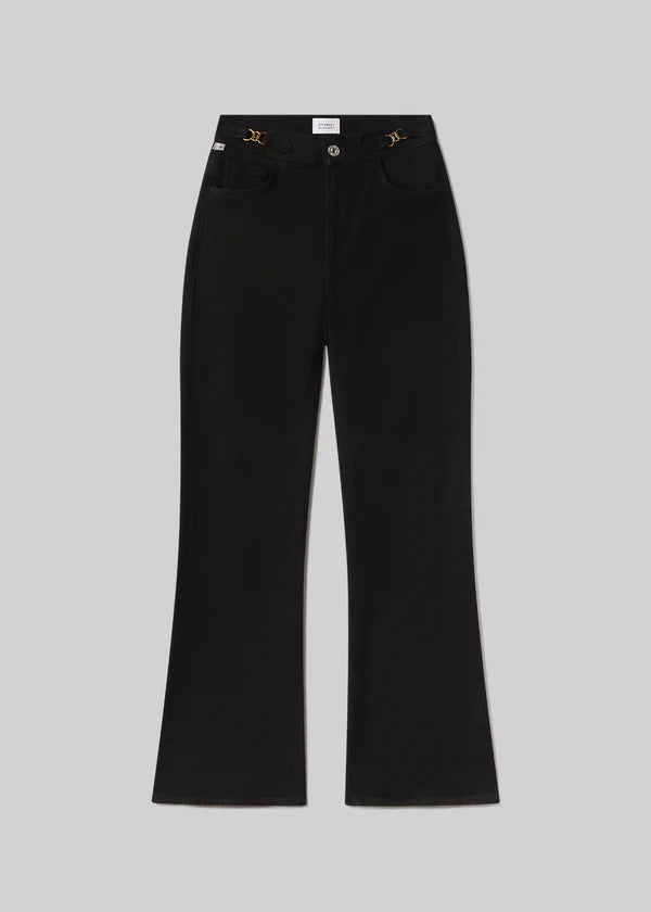 Kimberly Flare With Horsebit