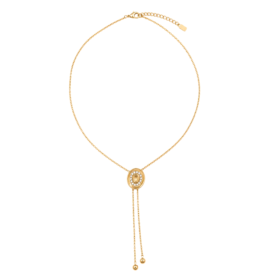Cowboy Hat Bolo Necklace
