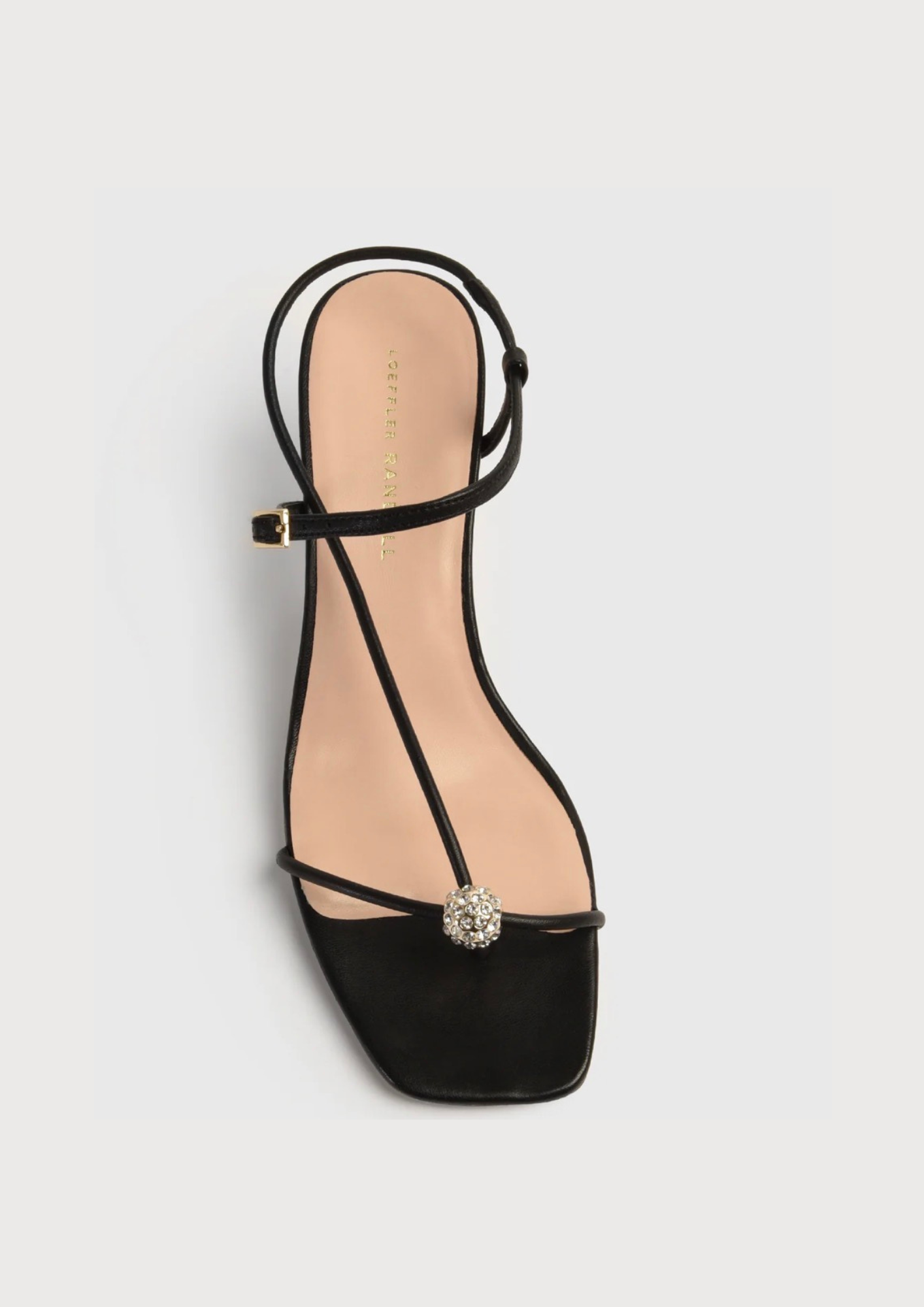 Triana Strappy Mid-Heel Sandal with Ball