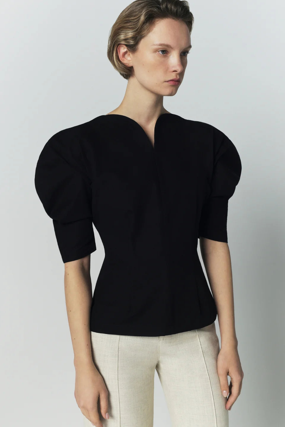 Janet Textured Top