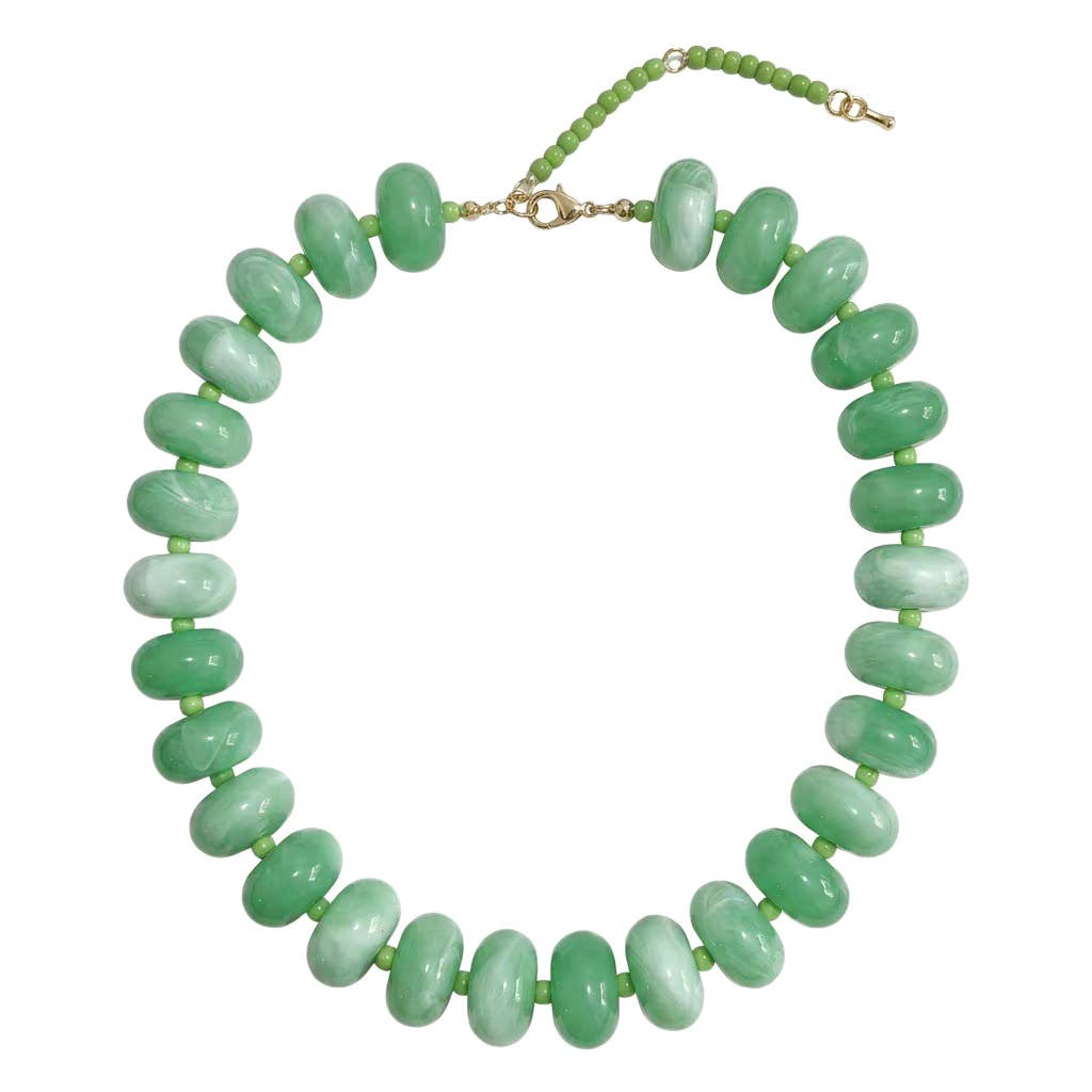 Marlan Chunky Beaded Necklace