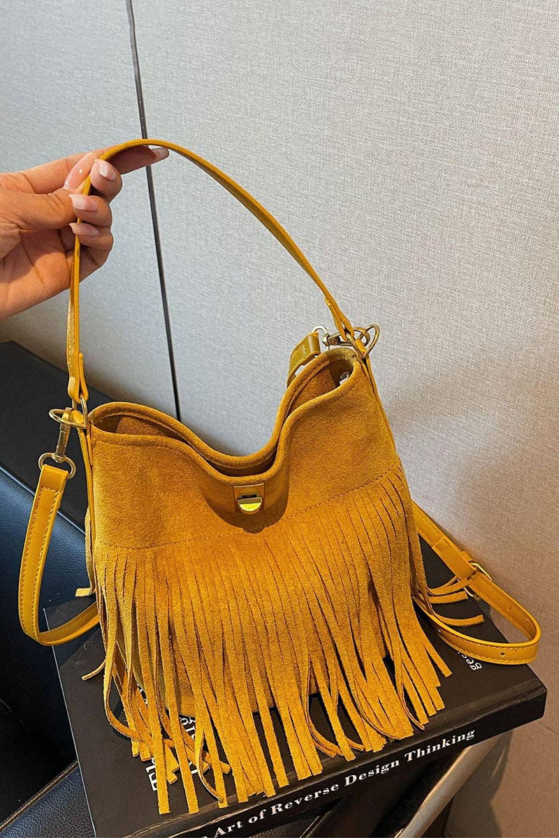 Fringe Crossbody Bag