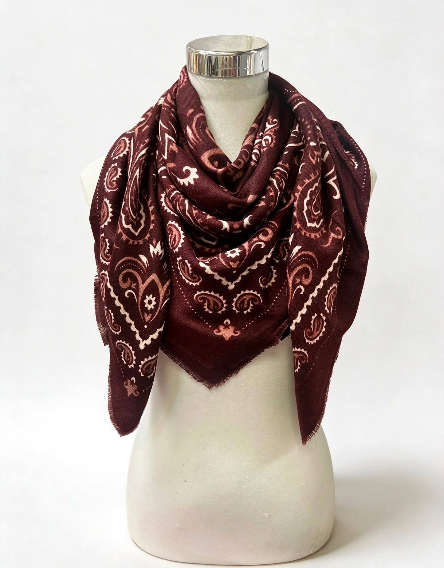 Large Woolen Square Bandana