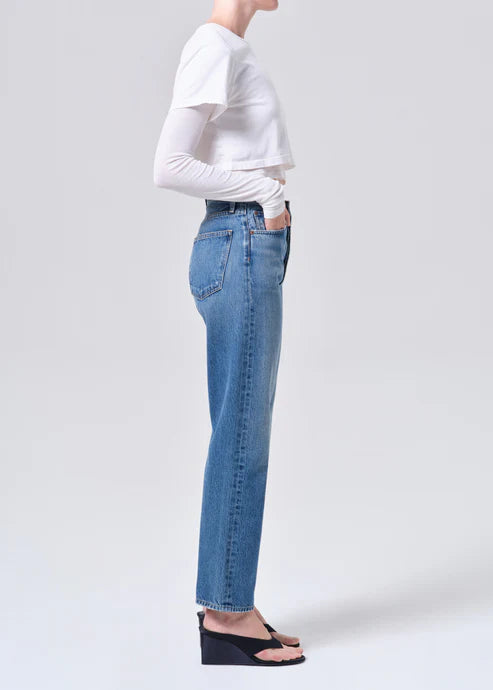 90's Pinch Waist High Rise Straight