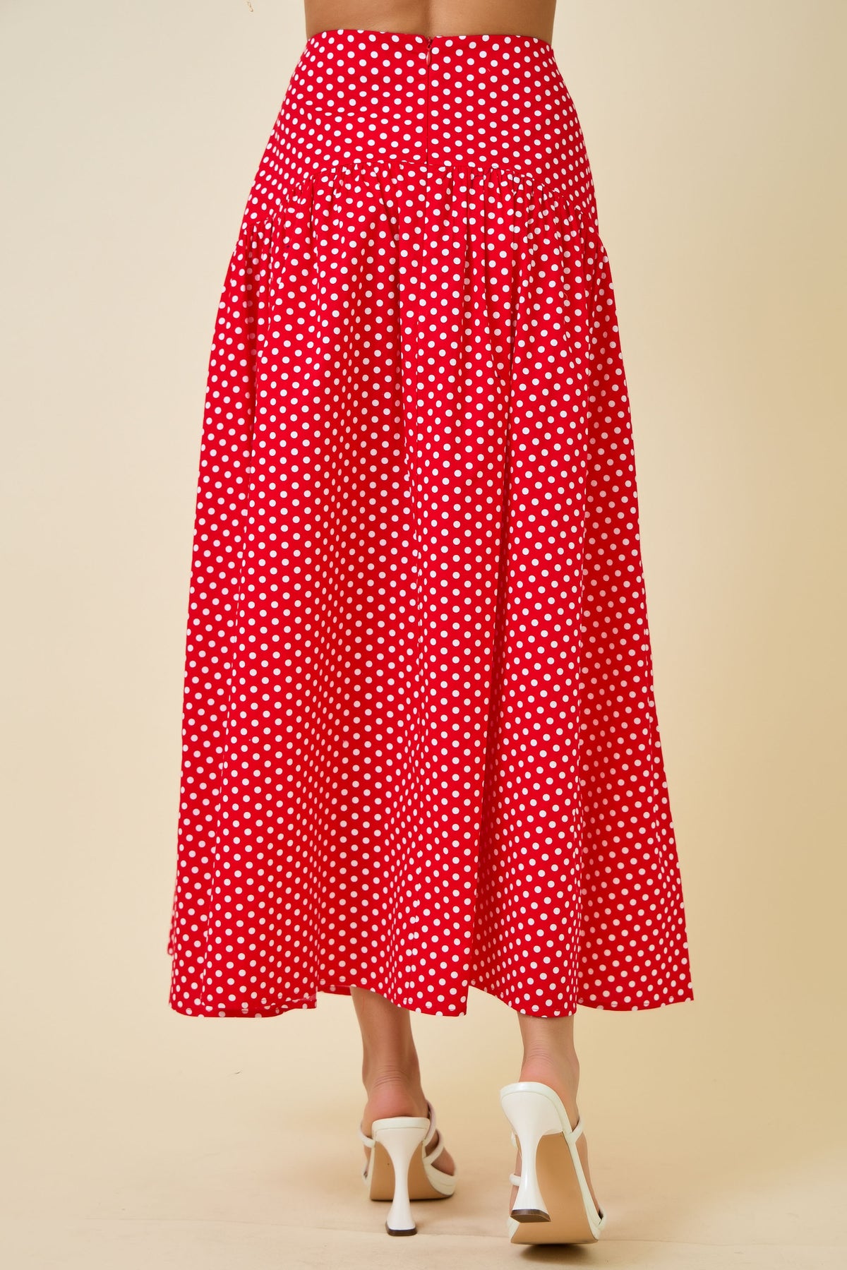 Evie Flared Maxi Skirt