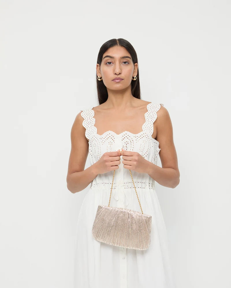 Brit Flat Pleated Pouch