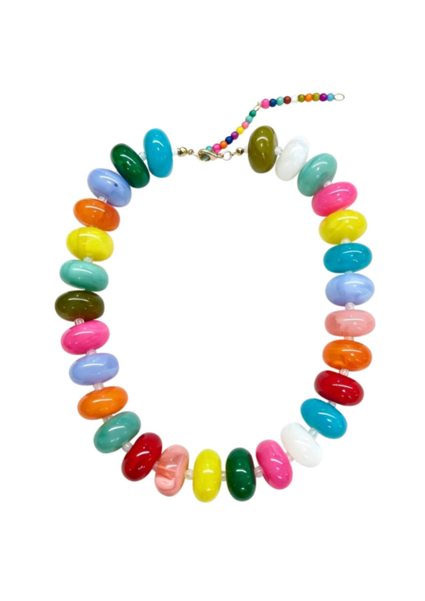 Bailey Chunky Beaded Necklace