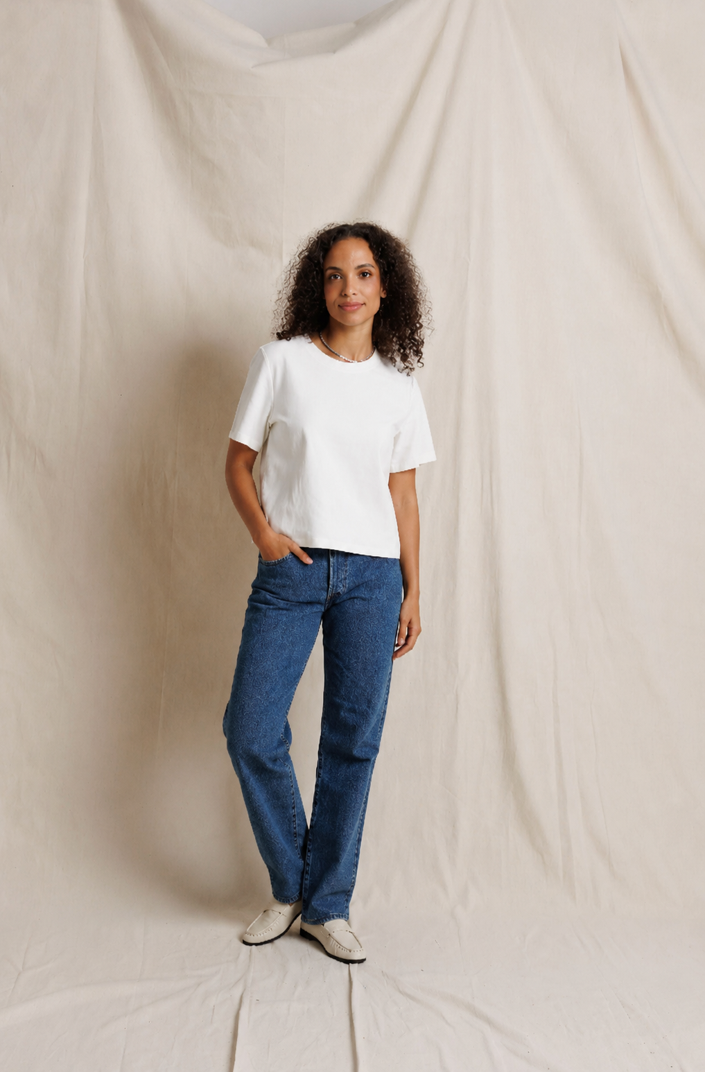 Atlas Crewneck Heavy Cotton Tee