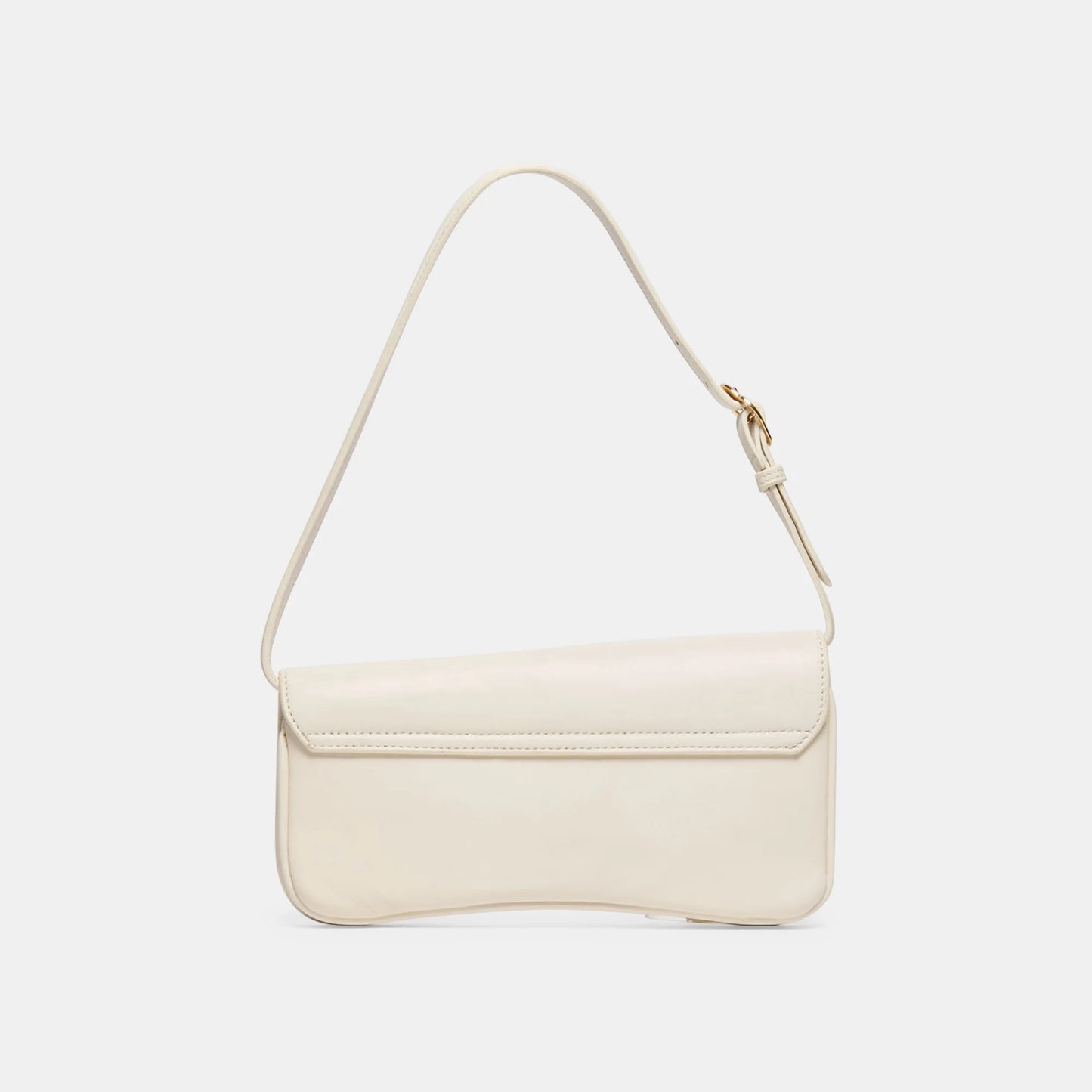 Azura Shoulder Bag White Leather