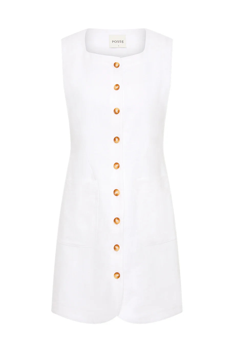 Emma Button Down Mini Dress