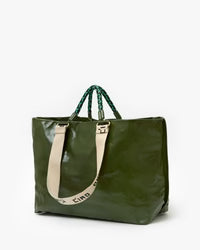 Grande Bateau Tote - Crinkle Patent
