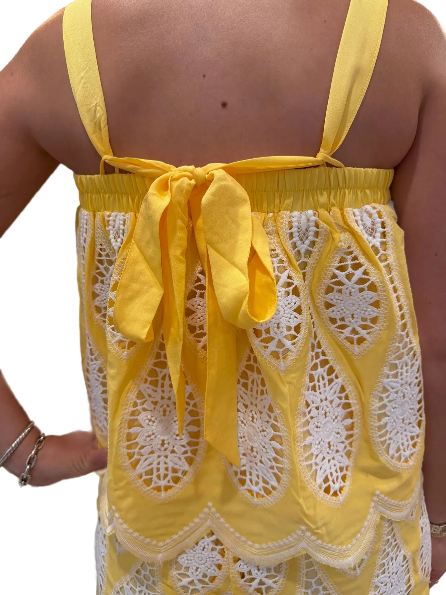 Georgia Embroidery Short and Top Set
