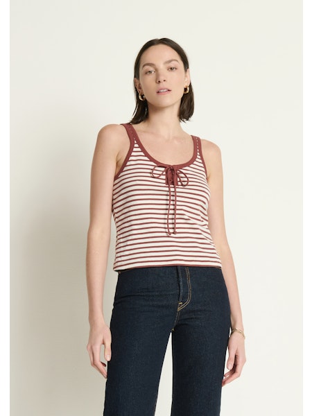 Jil Lace Up Tank