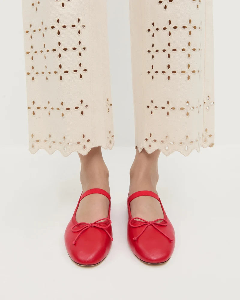 Leonie Leather Ballet Flat