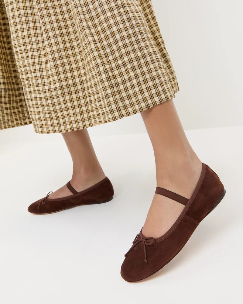 Leonie Suede Ballet Flat