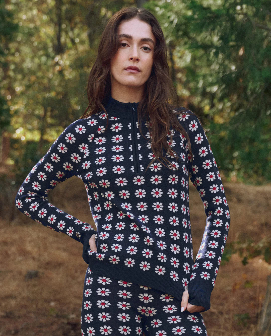 The Merino Quarter Zip Sweater