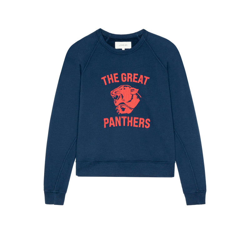 The Fleece Rookie Sweatshirt W/ Growling Panther Graphic