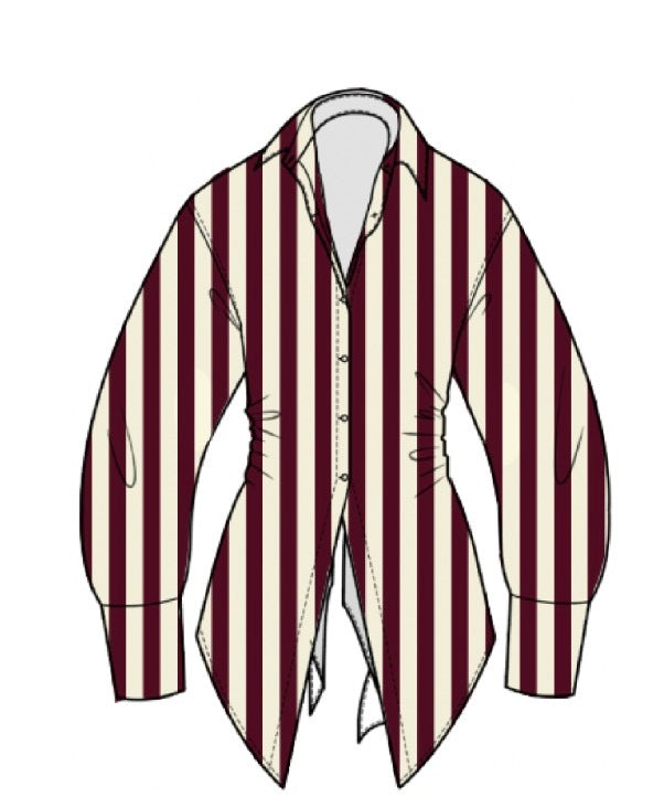 Loch Poplin Button Up Top