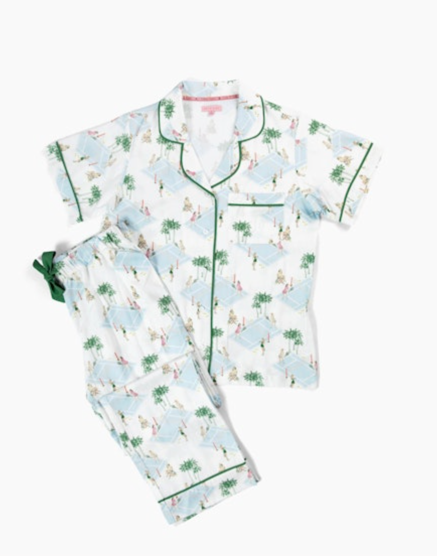 Palm Courts Pajama Pants Set