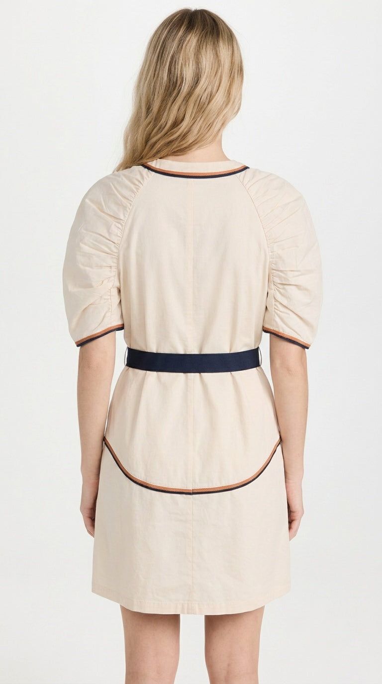 Never A Wallflower Solstice Short Dress - Bone