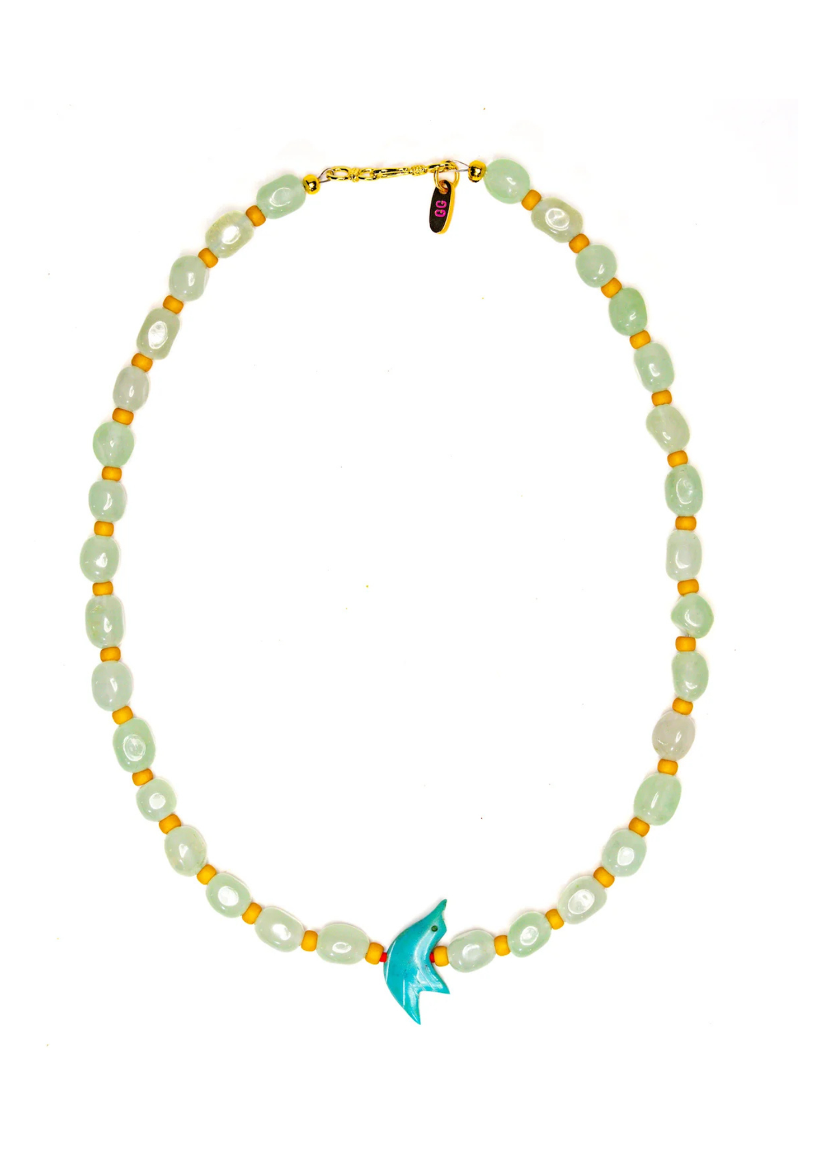 Turquoise Hummingbird Necklace