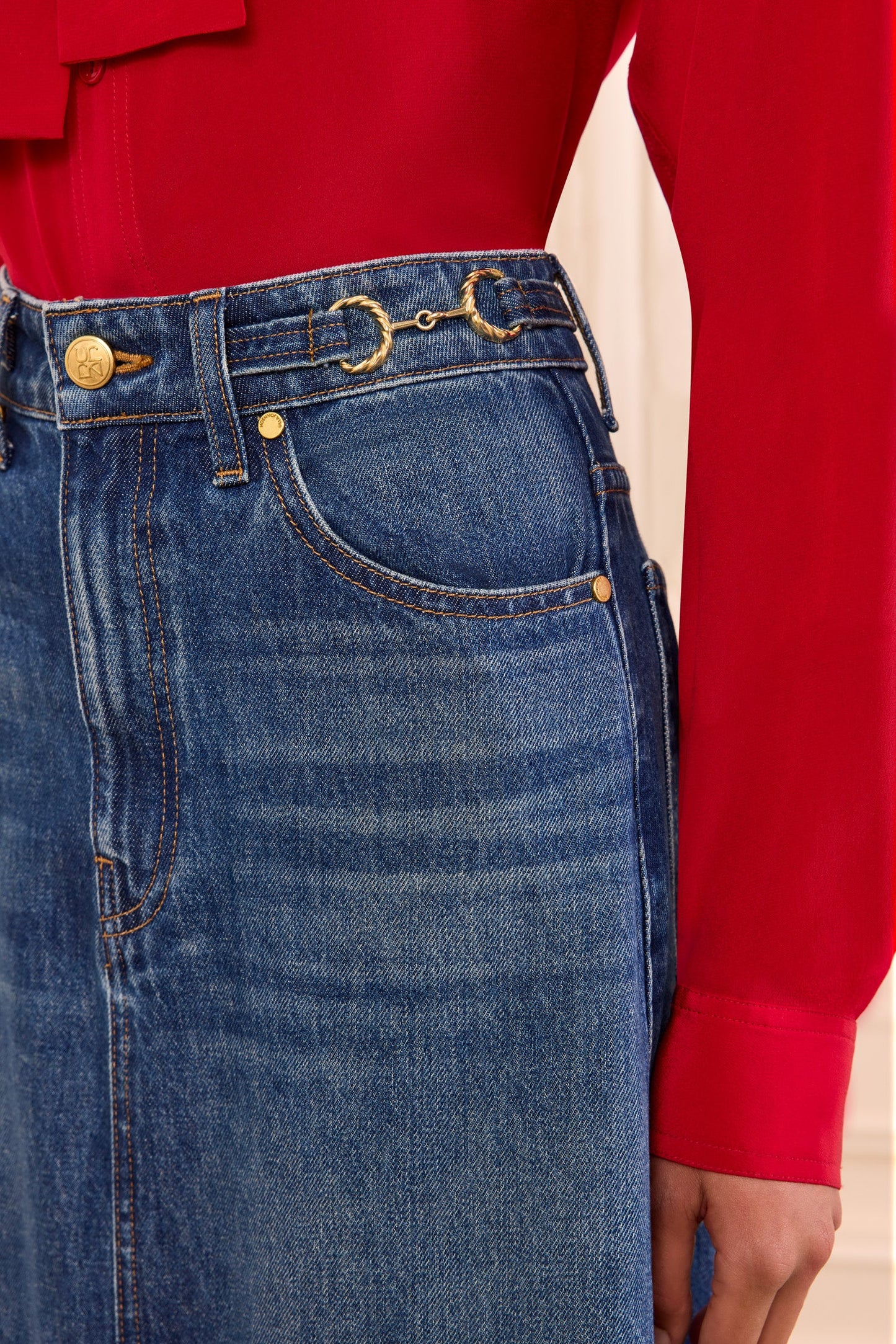 The Madelyn Denim Skirt