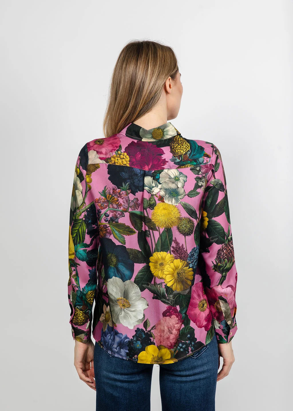 Floral Silk Shirt