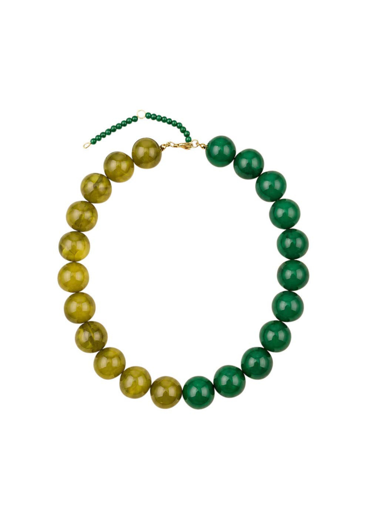 Wrenley 2-Tone Beaded Necklace