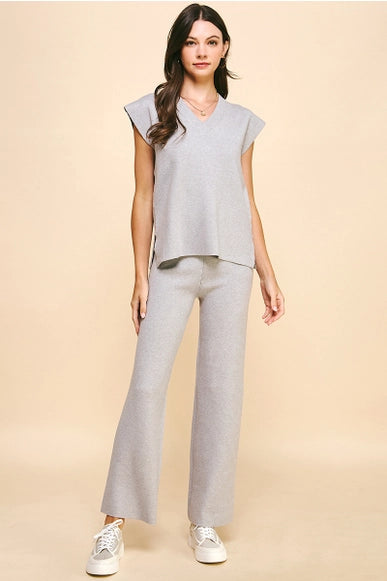 Straight Leg Sweater Pants