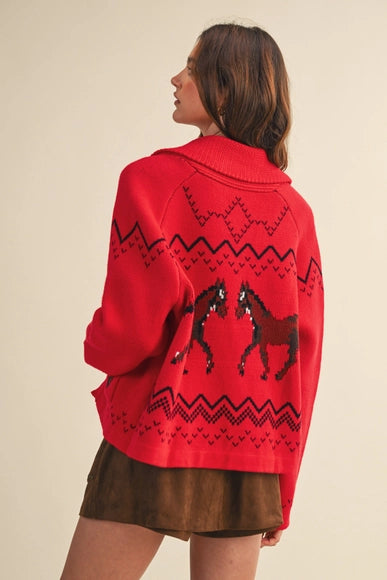 Horse Knit Cardigan