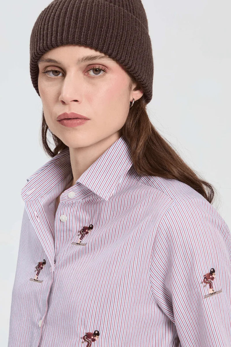 Ski Embroidered Shirt