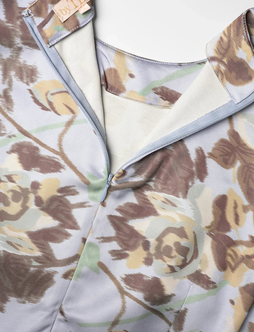 Tailored Satin Belted Dress