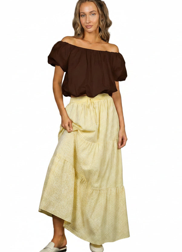 Amelia Bubble Sleeve Top
