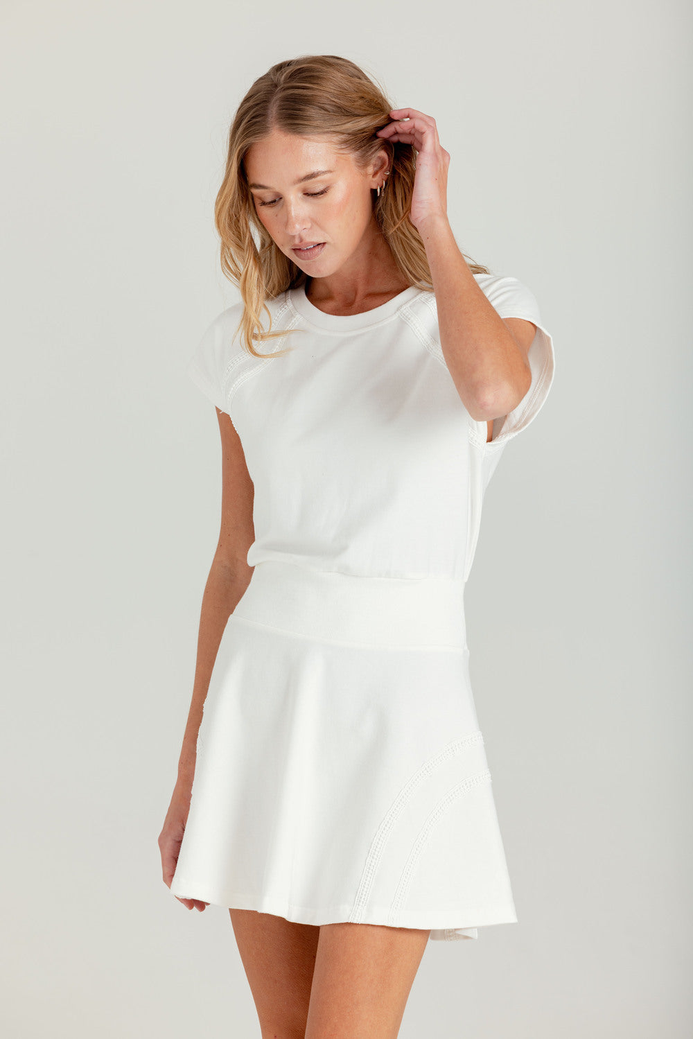 Sundays Azure Dress - Coconut Milk