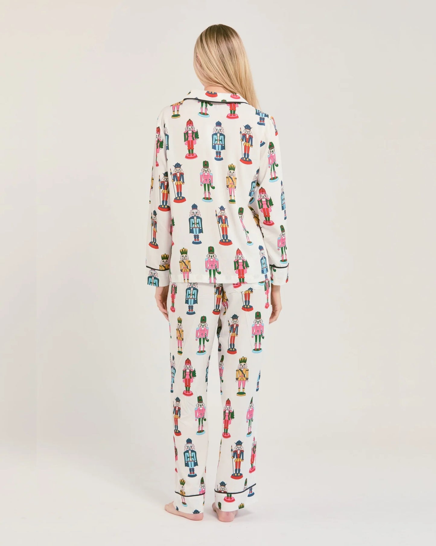 Holiday March Long Sleeve Pajama Pants Set