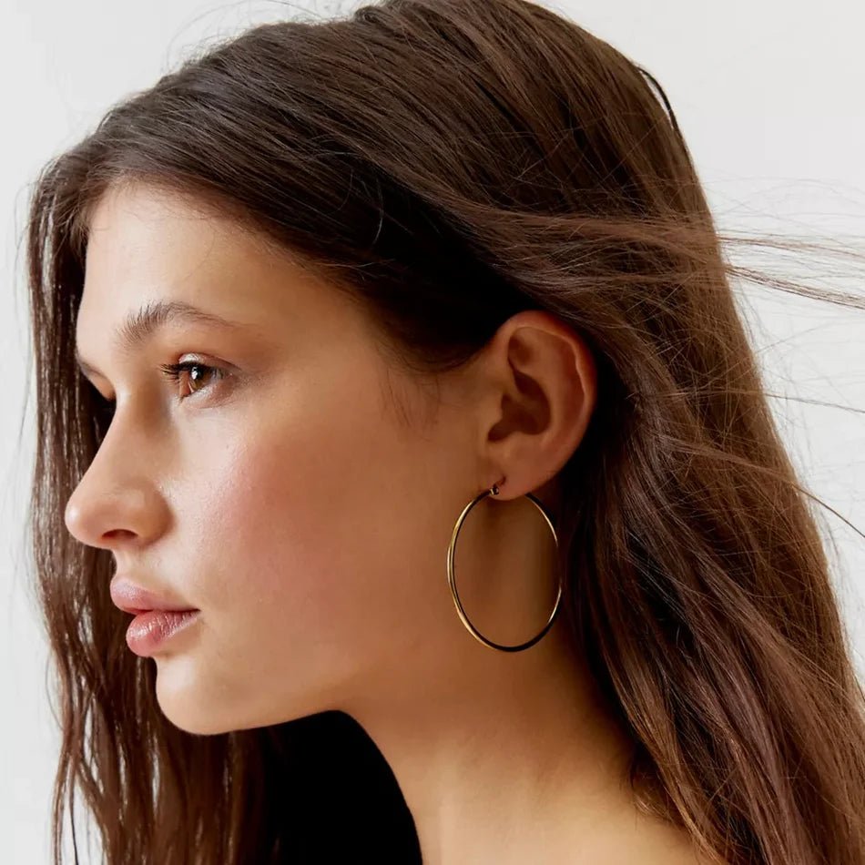 Laurette Large Hoop Earring - Frock Shop