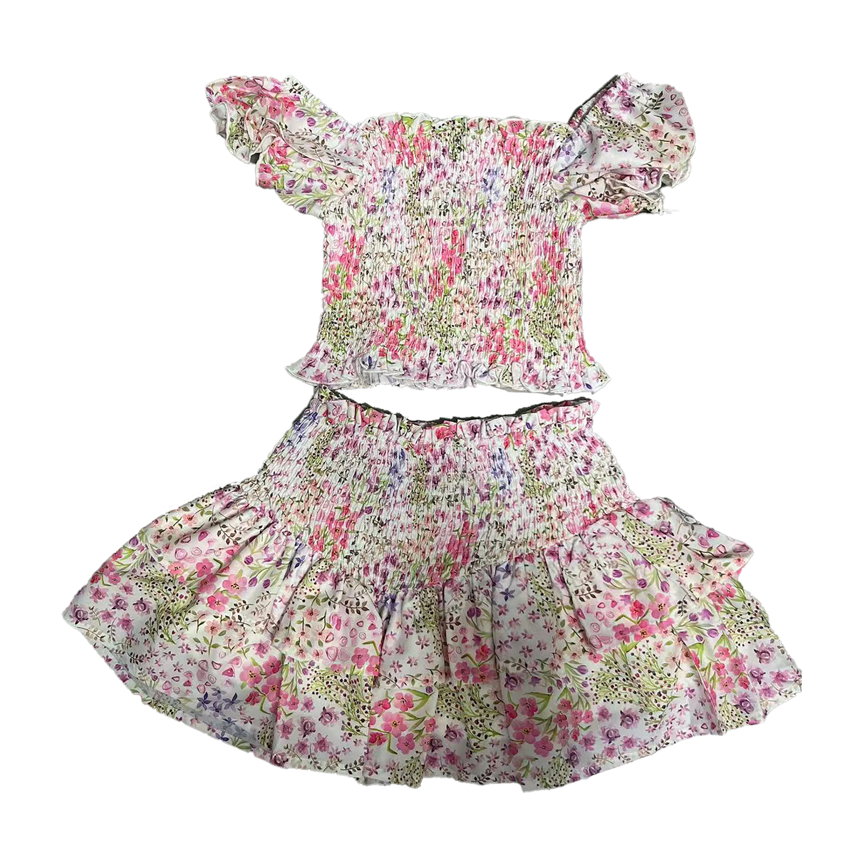 Milly Top and Skirt Set