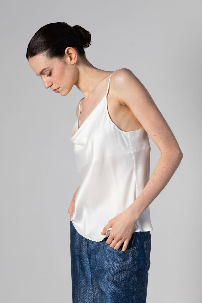 Silk 60s Cowl Camisole