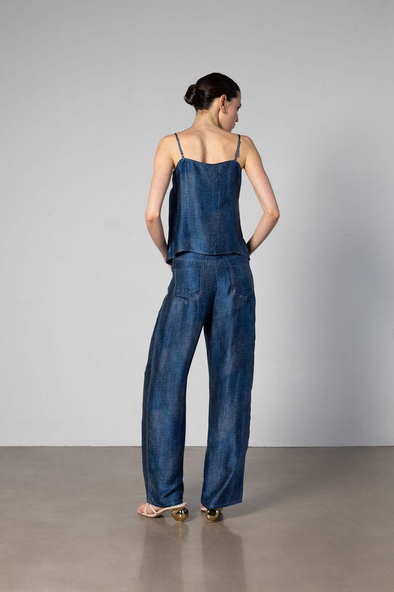 Cult Button Up Silk Camisole Top