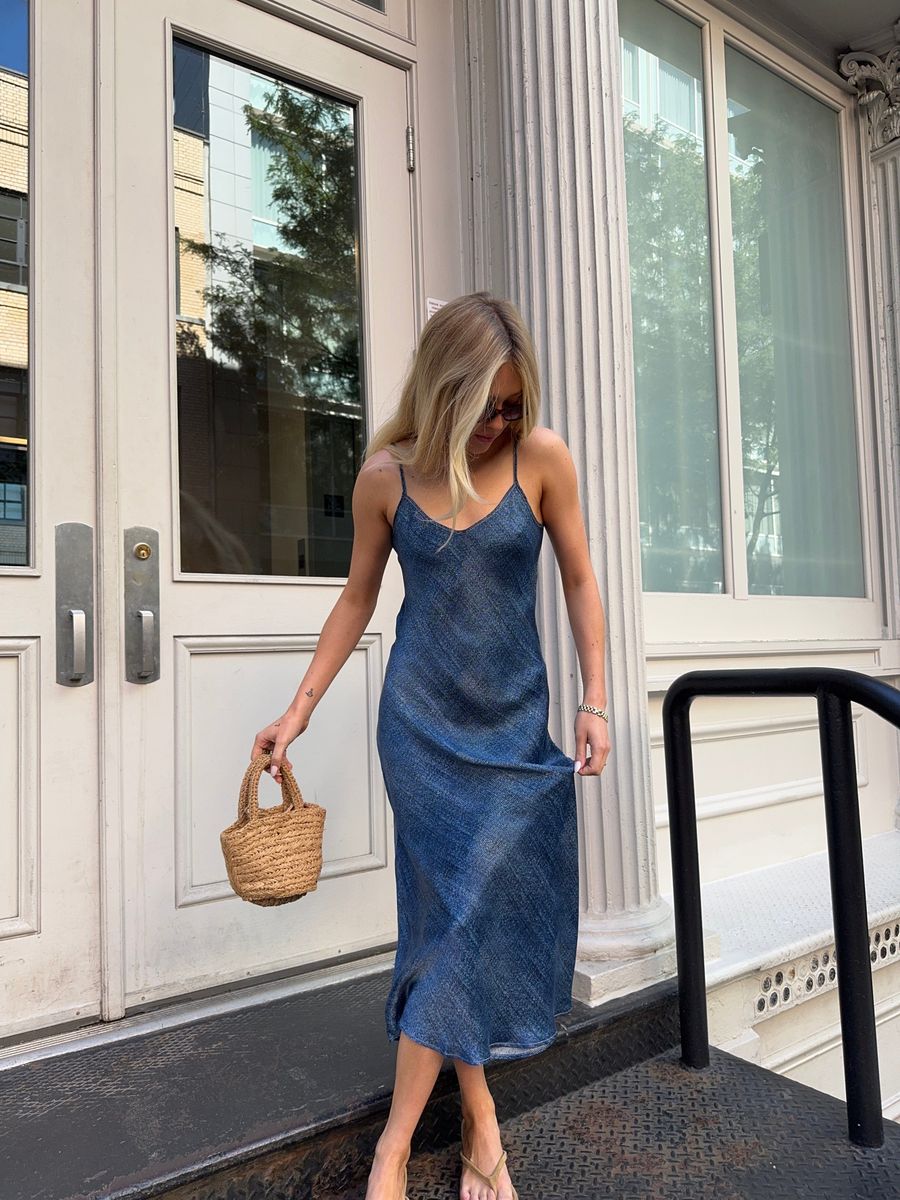 90s Icon V Slip Dress