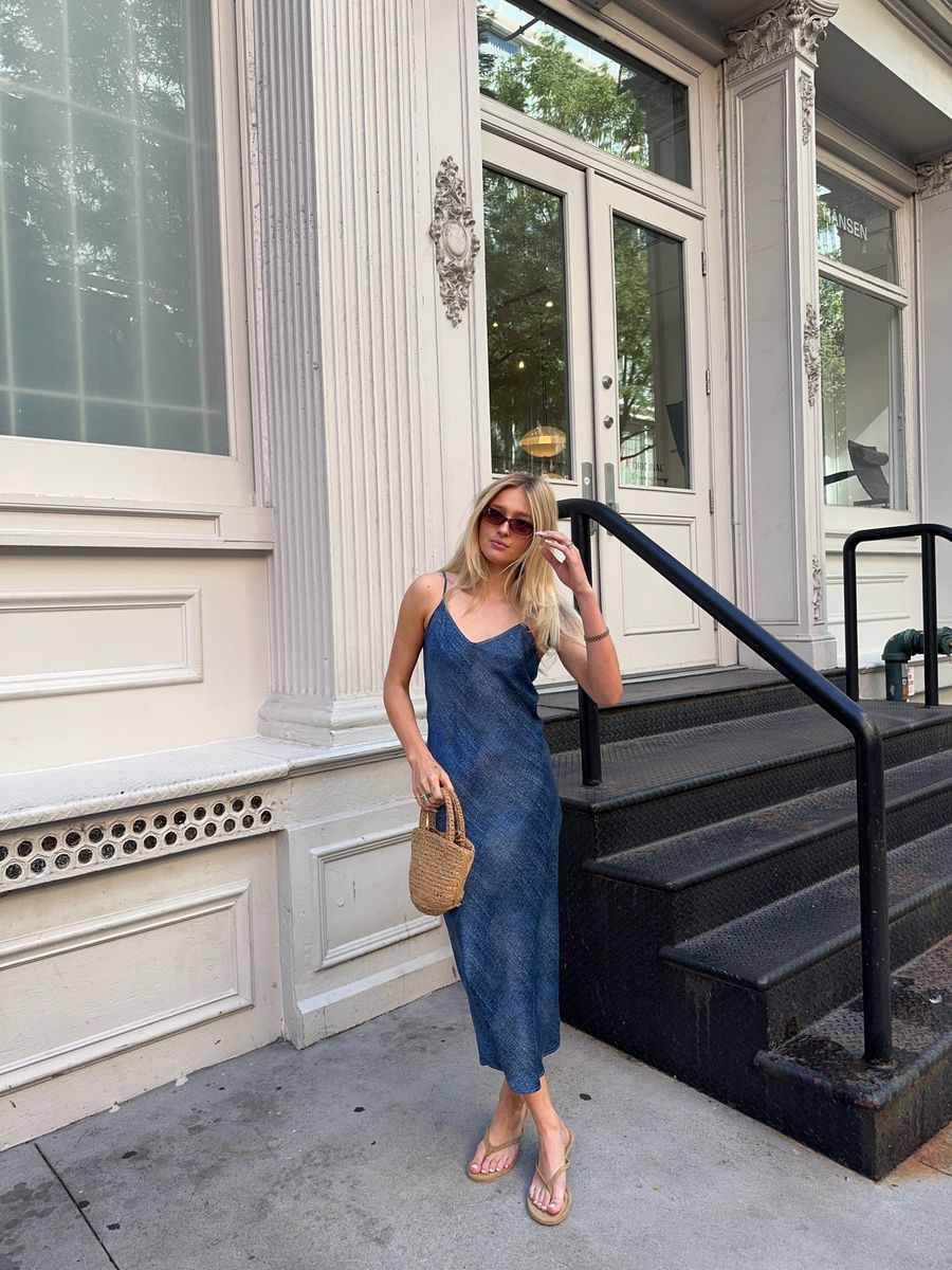 90s Icon V Slip Dress