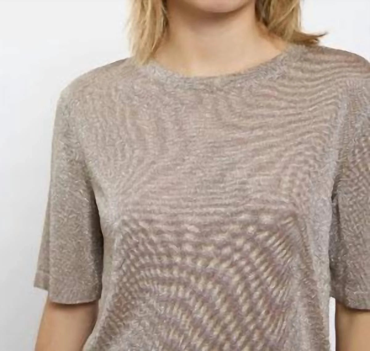 Gala Short Sleeve Roundneck Top