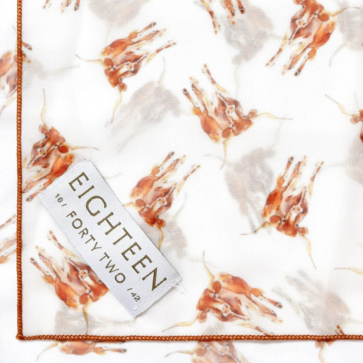 Longhorn Chiffon Scarf