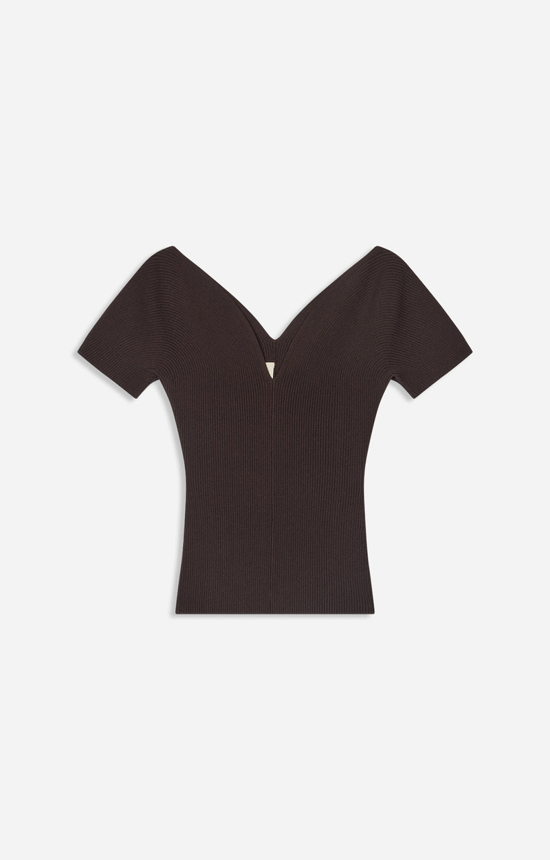 Helia Ribbed Top