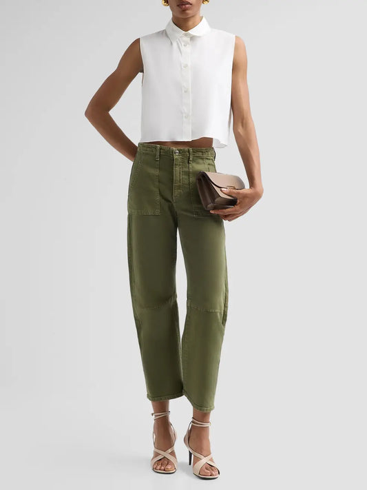 Utility Soft Barrel Jean