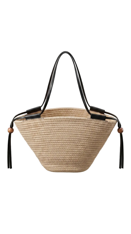 Woven Rope Tote Bag